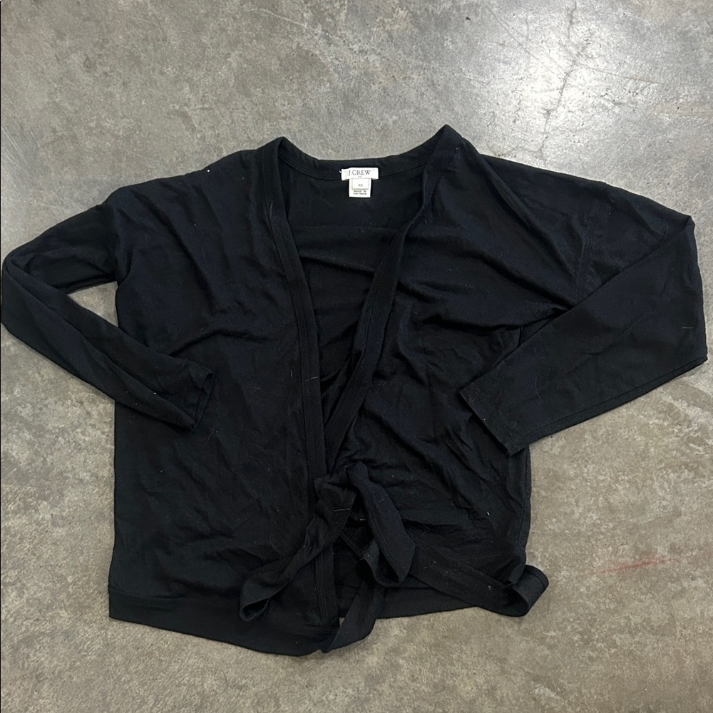 Black wrap Cardigan